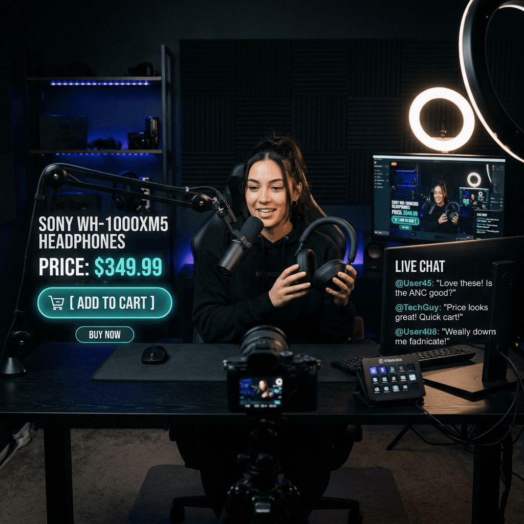 Live Commerce Creator